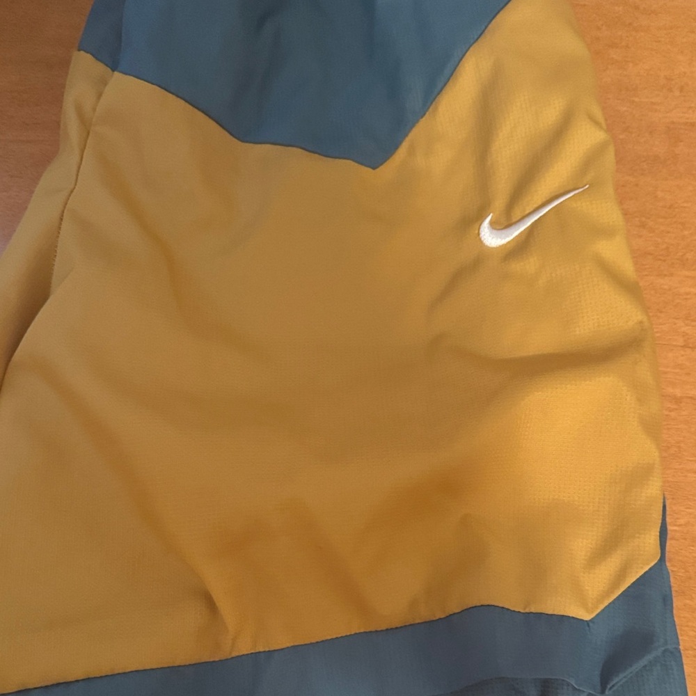 Nike Mustard and Teal Jacket